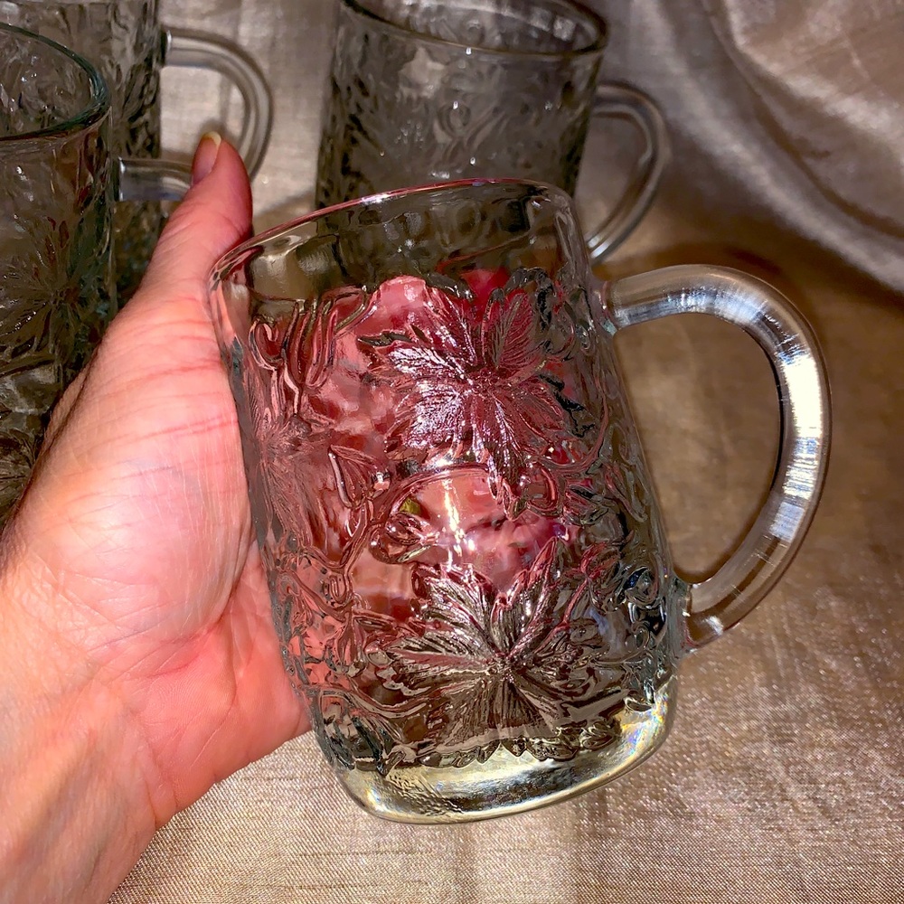 Princess house Fantasia Crystal mugs 516